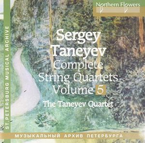 【輸入盤CD】【新品】Taneyev String Quartet / Taneyev: Complete String Quartets 5 No. 2 【K2016/9/30発売】