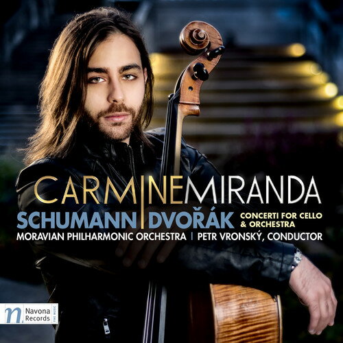 【輸入盤CD】A. Dvorak/Carmine Miranda/Petr Vronsky / Schumann - Dvorak: Concerti For Cello & Orchestra【K2016/6/10発売】