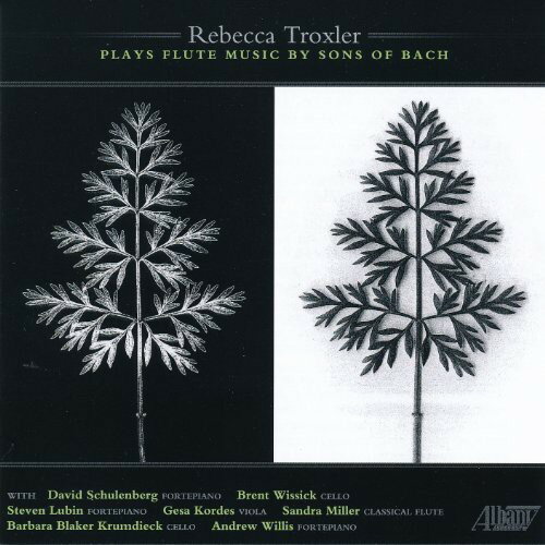 【輸入盤CD】C.P.E Bach / Rebecca Troxler Plays Flute Music By Sons Of Bach