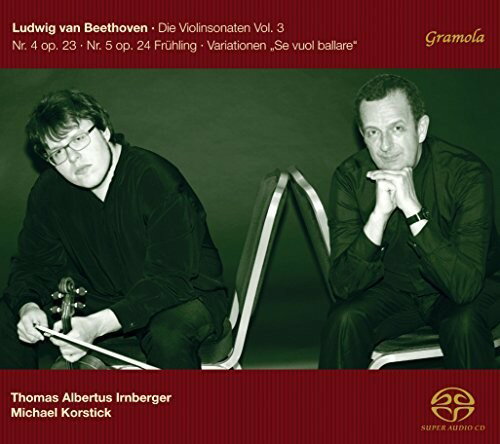 【輸入盤CD】Beethoven/Irnberger/Korstick / Violin Sonatas 3 (SACD)