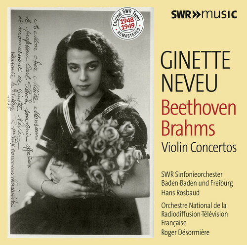 Beethoven/Brahms/Neveu/Orchestre National / Beethoven & Brahms: Violin Concertos