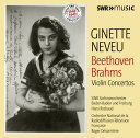 【輸入盤CD】Beethoven/Brahms/Neveu/Orchestre National / Beethoven Brahms: Violin Concertos【K2016/10/14発売】