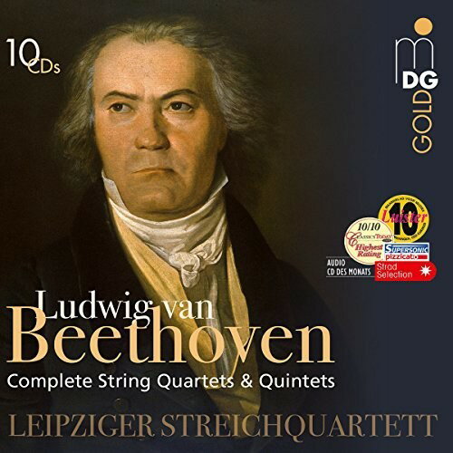 【輸入盤CD】Beethoven/Leipzig String Quartet / Beethoven: Complete String Quartets & Quintets【K2016/12/16発売】