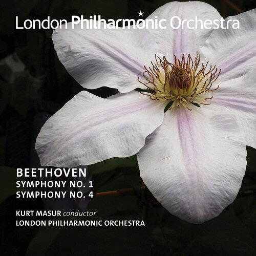【輸入盤CD】【新品】Beethoven/London Philharmonic Orchestra/Masur / Beethoven: Symphony 1 & Symphony 4【K2016/11/11発売】 americanpie-10913785 あめりかん・ぱい パッケージ画像