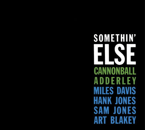 【輸入盤CD】Cannonball Adderley / Somethin Else(キャノンボール・アダレー)