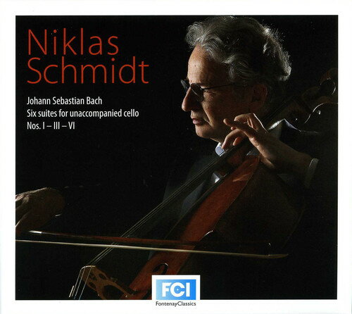 【輸入盤CD】Bach/Nikals Schmidt / Suites For Cello 1 3 & 6