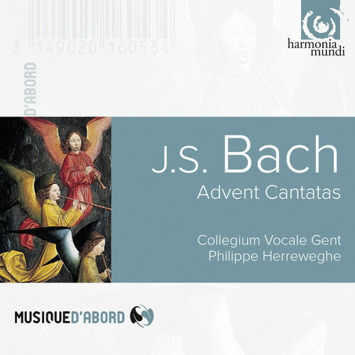 【輸入盤CD】【ネコポス100円】Bach/Herreweghe/Collegium Vocale Gent / Advent Cantatas