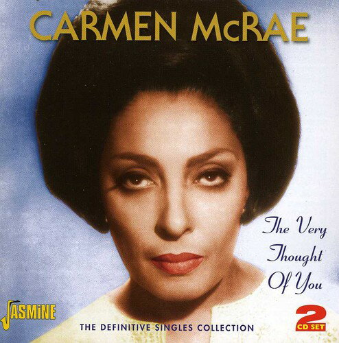 【輸入盤CD】Carmen McRae / Very Thought Of You: Definitive Singles Collection (カーメン・マクレエ)