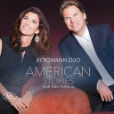 【輸入盤CD】Bernstein/Gismonti/Bergmann Duo / American Stories For Two Pianos (SACD)【K2016/5/27発売】(バーンスタイン)