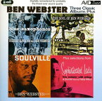 【輸入盤CD】Ben Webster / Blue Saxophones/Soulville/Soul Of Ben (ベン・ウェブスター)