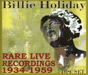 【輸入盤CD】【新品】Billie Holiday / Rare Live Recordings 1935-1959 (5CD) (ビリー・ホリデイ)