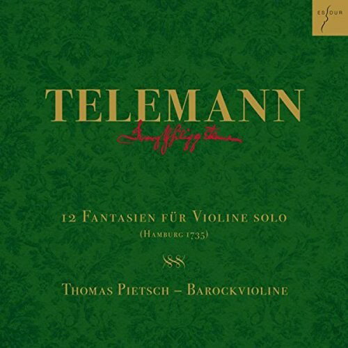 yACDzTelemann/Thomas Pietsch / Telemann: 12 Fantasias For Violin Without Bass yK2017/11/10z