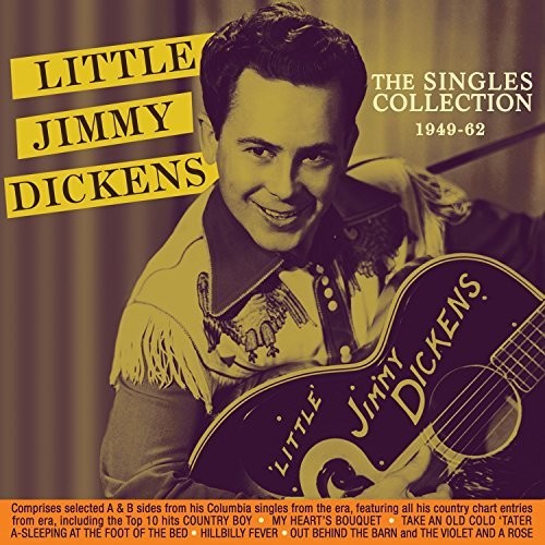 【輸入盤CD】【新品】Little Jimmy Dickens / Singles Collection 1949-62 【K2018/5/4発売】(リトル・ジミー・ディケンズ)