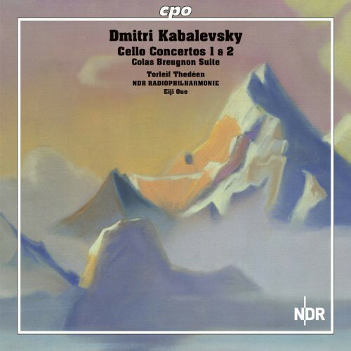 【輸入盤CD】Kabalewsky/Thedeen/Ndr Radiophilharmonie / Cello Concertos 1 & 2 【2014/1/28発売】