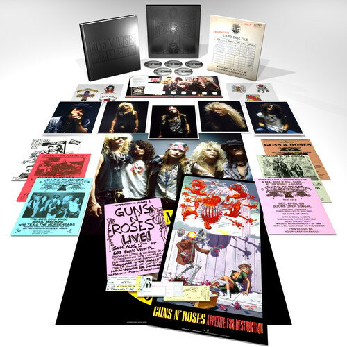【輸入盤CD】【新品】Guns N Roses / Appetite For Destruction (w/Blu-ray Audio) (Box) (Deluxe Edition) 【K2018/6/29発売】(ガンズ・アンド・ローゼズ)