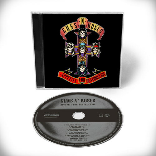 【輸入盤CD】【新品】Guns N Roses / Appetite For Destruction (リマスター盤) 【K2018/6/29発売】(ガンズ・アンド・ローゼズ)
