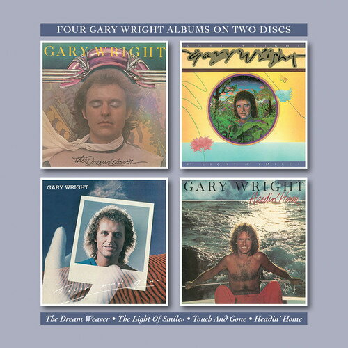 【輸入盤CD】【新品】Gary Wright / Dream Weaver/Light Of Smiles/Touch & Gone 【K2018/5/4発売】(ゲーリー・ライト)