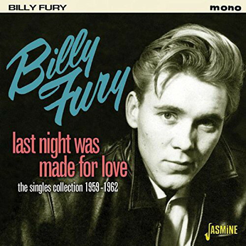 【輸入盤CD】【新品】Billy Fury / Last Night Was Made For Love-1959-1962(ビリー・フューレイ)のサムネイル