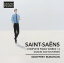 【輸入盤CD】Saint-Saens/Burleson / Complete Piano Works 4