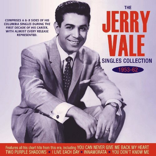 【輸入盤CD】Jerry Vale / Singles Collection 1953-62【2019/7/12発売】(ジェリー・ヴェイル)