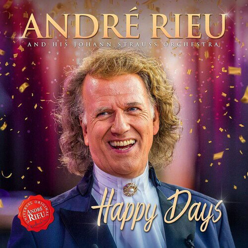 【輸入盤CD】Andre Rieu/Johann Strauss Orchestra / Happy Days【K2019/11/22発売】(アンドレ・リユウ)