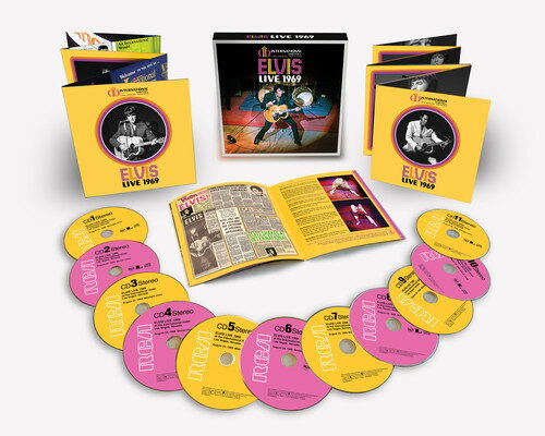 yACDz Elvis Presley / Live 1969 (Box) yK2019/8/9z(GBXEvX[)