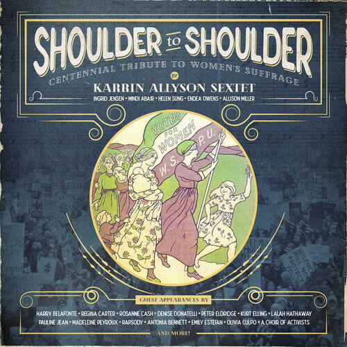 【輸入盤CD】【新品】Karrin Allyson / Shoulder To Shoulder: Centennial Tribute To Women【K2019/11/29発売】(カリン・アリソン)