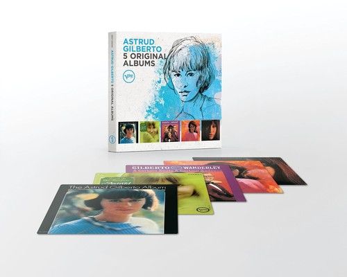 【輸入盤CD】Astrud Gilberto / 5 Original Albums (Box) 【K2018/6/29発売】(アストラッド ジルベルト)