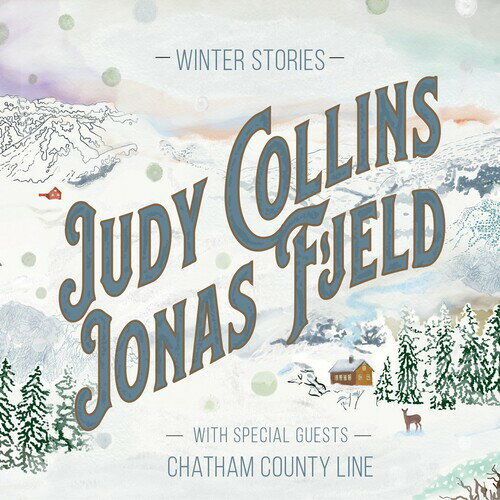 2019/11/29 発売輸入盤レーベル：WILDFLOWER収録曲：(ジュディコリンズ)2019 holiday release featuring folk legend Judy Collins joined by Norwegian singer-songwriter Jonas Fjeld and North Calina bluegrass revivalists Chatham County Line. Blending folk, bluegrass, country and traditional music, these three powerhouse musical figures have crafted an unconventional holiday release centering on wintry vignettes rather than carols and hymns yet it carries the spirit of the holidays throughout. Fjeld and CCL have toured together and recorded two albums together both of which went gold in Norway!