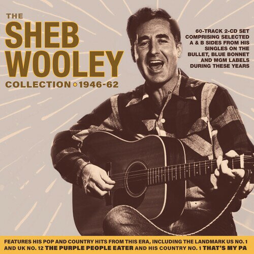 2020/4/10 発売輸入盤レーベル: ACROBAT収録曲：(シェブウーリー)Sheb Wooley was a cowboy-styled country singer and character actor in western movies and TV series, who is best-known for his unique landmark No. 1 novelty rock 'n' roll and pop hit "Purple People Eater"