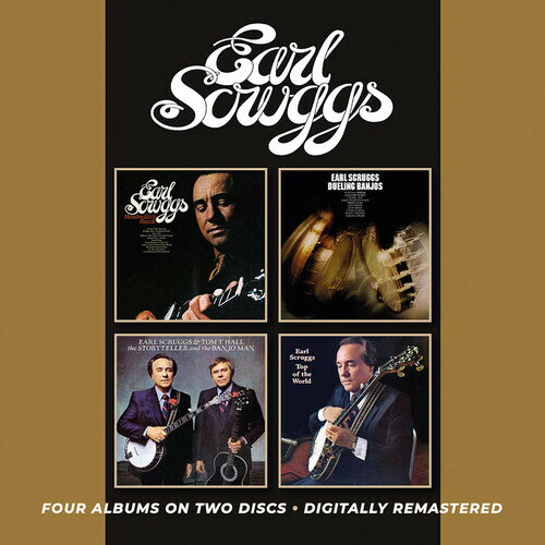 【輸入盤CD】Earl Scruggs / Nashville's Rock/Dueling Banjos/Storyteller & The Banjo Man/Top Of The World【K2020/6/19発売】(アール・スクラッグス)