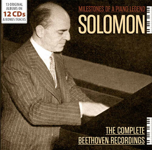 【輸入盤CD】Solomon / Complete Beethoven Recordings Pack (Box)【K2020/2/14発売】