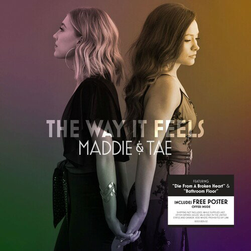 【輸入盤CD】Maddie & Tae / Way It Feels 【K2020/4/10発売】