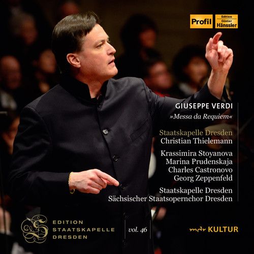 2019/3/15 発売輸入盤レーベル：PROFIL - G HAENSSLER収録曲：The Requiem concerts of the Dresden Staatskapelle on Dresden Memorial Day maintain a long tradition. It is 68 years now since February 13, 1951, when Rudolf Kempe, at that time General Music Director of the Dresden Staatsoper and Principal Conductor of the Dresden Staatskapelle, conducted the Messa da Requiem by Giuseppe Verdi, the first Requiem to be performed on this day in remembrance of the bombing of Dresden in February 1945, during which many thousands perished within the space of a few hours and large parts of the city were destroyed. The effects of the war were everywhere to be seen in Dresden in 1951; heaps of rubble dominated the city. The presentation of the Verdi Requiem in the Large Auditorium of the Staatstheater - the present-day Schauspielhaus - left a deep impression on those present, who listened in awed silence. The horrors of the air raids were still a vivid memory, the emotional and physical wounds of the war far from healed, and the experience of shared mourning helped the bereaved to come to terms with their grief over the loss of close friends and family. The daily newspaper Die Union reported: "The emotional involvement and deep gratitude of the audience could not be better expressed than by their departure in silence." Since that day, the Staatskapelle and the chorus of the Staatsoper have met every year on Dresden Memorial Day to present one of the great Requiem settings or a similar work appropriate to the occasion.