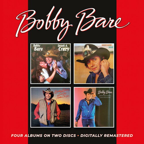 Artist Name: A - 【輸入盤CD】【新品】Bobby Bare / Drunk & Crazy/As Is/Ain't Got Nothin To Lose【K2020/10/16発売】(ボビー・ベア)