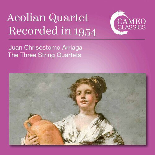 【輸入盤CD】Arriaga/Aeolian Quartet / Three String Quartets【K2020/8/7発売】