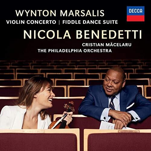 【輸入盤CD】Marsalis/Benedetti/Macelaru/Philadelphia Orc / Violin Concerto/Fiddle Dance Suite【2019/7/12発売】