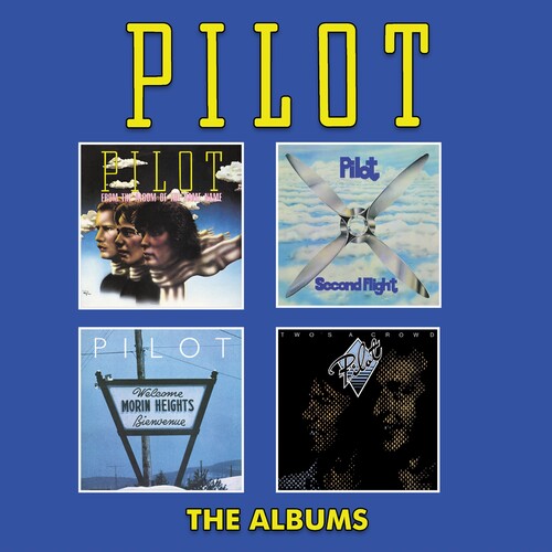2020/8/21 発売UK盤レーベル： GLAM / 7T'S収録曲：(パイロット)Four CD set. This set features all of the albums released by Pilot between 1974-77. Disc 1 is the debut From The Album Of The Same Name which features the hit single 'Magic' - a UK #11, it also hit #5 in the USA and #1 in Canada and has been featured in films such as Herbie: Fully Loaded, Happy Gilmore and Magic Roundabout. Three bonus cuts have been added including the ultra-rare 'Ra-Ta-Ta' single recorded under the name Scotch Mist. The second disc is the UK #48 hit album Second Flight. This features the international hit single 'January' - a UK #1, it also topped the charts in Australia, made #21 in Germany and the Top 100 in America. The song has also been regularly used in TV adverts for the Asda superstore! One of the bonus tracks is the UK #31 hit single 'Just A Smile'. Disc three is 1976's Morin Heights album which includes the singles 'Canada', 'Running Water' and 'Penny In My Pocket'. Amongst the bonus tracks are rare solo 45's from members Billy Lyall and David Paton. The final disc is 1977's Two's A Crowd album, previously only available on CD in Japan. Includes the singles 'Ten Feet Tall', 'Monday Tuesday' and 'Get Up And Go'. The booklet includes detailed liner notes by History Of Rock editor Michael Heatley (in a new interview with lead vocalist David Paton) plus picture sleeves from around the globe.
