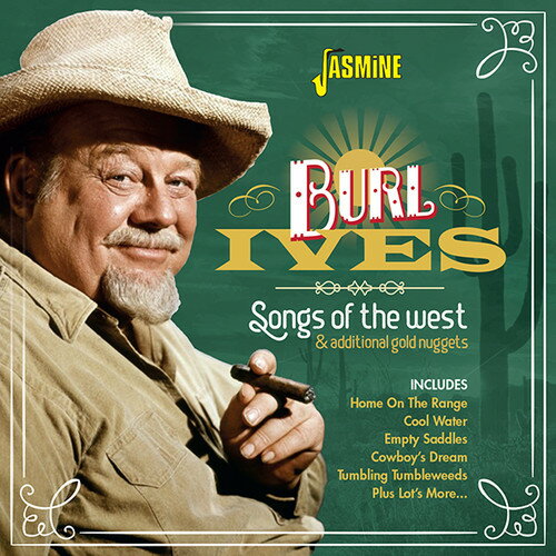 【輸入盤CD】Burl Ives / Songs Of The West & Additional Gold Nuggets 【K2019/2/15発売】(バール・アイヴス)