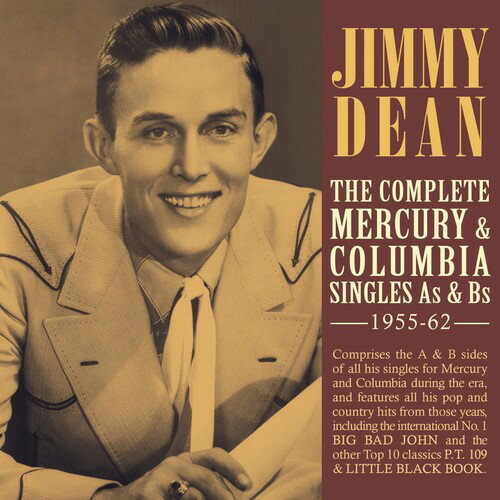 【輸入盤CD】Jimmy Dean / Complete Mercury & Columbia Singles As & Bs 【K2019/1/18発売】(ジミー・ディーン)