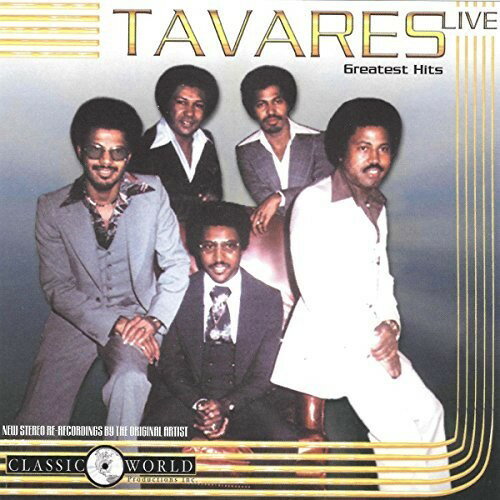 【輸入盤CD】Tavares / Greatest Hits Live 【K2018/8/10発売】(タヴァレス)