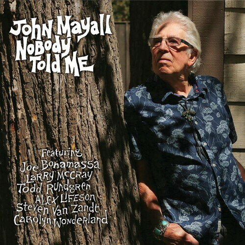 【輸入盤CD】【新品】John Mayall / Nobody Told Me 【K2019/2/22発売】(ジョン・メイオール)