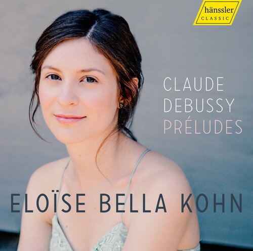 2018/10/19 発売輸入盤レーベル：PROFIL - G HAENSSLER収録曲：... Incidentally, I am more and more convinced that, in essence, music is not something that could be poured into a strict, traditional form. It consists of colors and time expressed in rhythm... " (Claude Debussy, 1907) These words essentially summarize a whole movement- the movement of musical Impressionism. Claude Debussy is responsible for the fact that the newer French piano music of his time came to be highly regarded. After the age of Liszt, he developed in essence a newly independent style of piano music, and gave French Impressionism an exalted position in the field of music. Both of the books of Preludes by Debussy are an expression of this style. The first book was written between 1909 and 1910. The second, between 1910 and 1912. In total there are 24 compositions with which Debussy continued- if only superficially- the tradition of Bach's Well-Tempered Clavier or Chopin's 24 Preludes. Eloise Bella Kohn is a regular guest of France's most prominent concert venues and festivals such as Salle Gaveau and Lille Piano Festival. Being awarded Young Talent by the renown cultural magazine Diapason in 2016 and "Yamaha Artist" since 2018, the young French pianist shows an extraordinary depth of musicality and is leading a promising career.