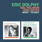 【輸入盤CD】Eric Dolphy/Mal Waldron/Ron Carter / Where/Quest (w/Book) (リマスター盤) 【K2018/6/29発売】(エリック・ドルフィー/マル・ウォルドロン/ロン・カーター)