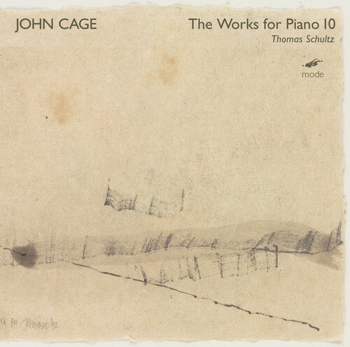 【輸入盤CD】Cage/Schultz / Works For Piano 10【K2018/7/20発売】