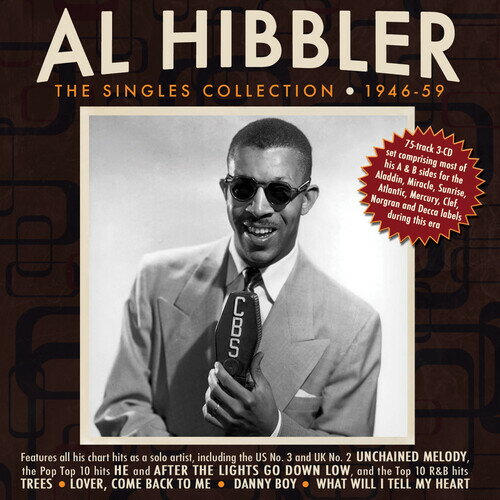 【輸入盤CD】【新品】Al Hibbler / Singles Collection 1946-59【K2021/5/7発売】(アル・ヒブラー)