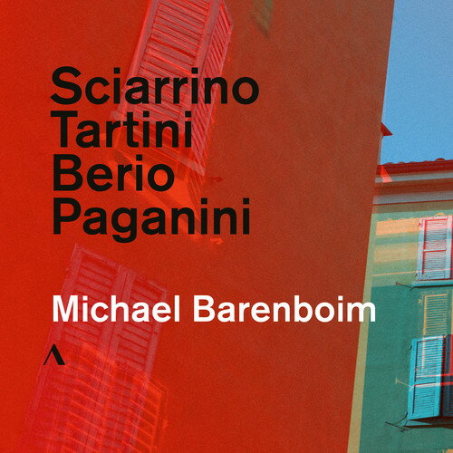 【輸入盤CD】Berio/Barenboim / Sciarrino/Tartini/Berio/Paganini【K2018/2/2発売】