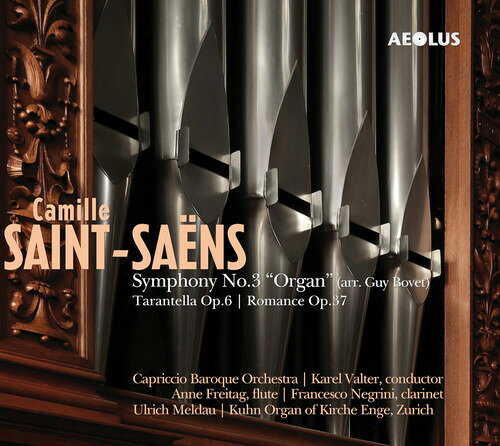 【輸入盤CD】【新品】Saint-Saens/Capriccio Baroque Orchestra / Symphony 3/Tarantella 6/Romance 37 (SACD) 【K2019/1/18発売】