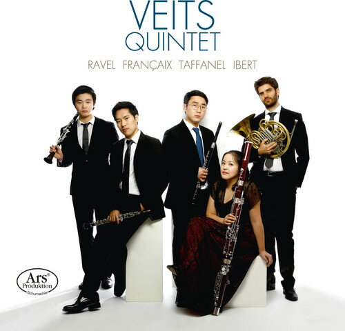 【輸入盤CD】Francaix/Ibert/Ravel/Veits Quintet / Ravel/Francaix/Taffanel/Ibert【K2016/9/30発売】