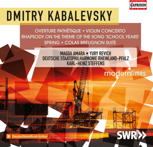 【輸入盤CD】Kabalevsky/Revich / Overture Pathetique 【K2018/8/3発売】